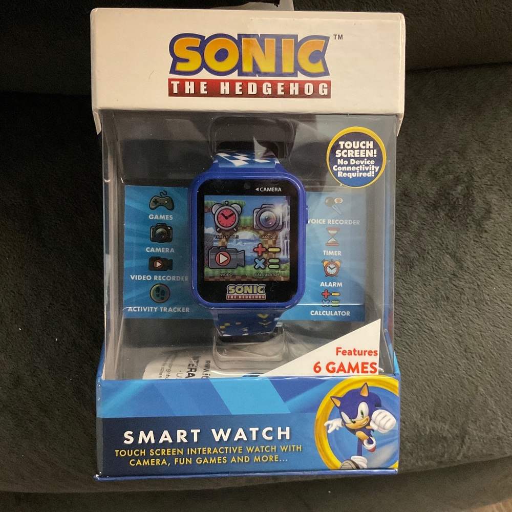 Sonic the Hedgehog kids smart watch